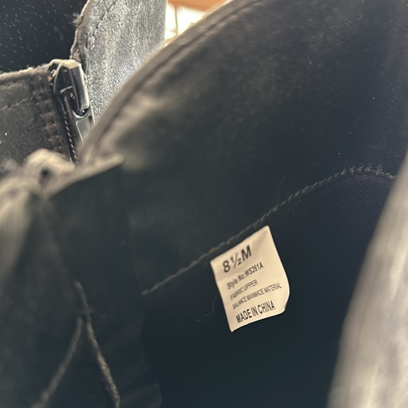 Rampage size 8.5 black ladies boots - Picture 7 of 10